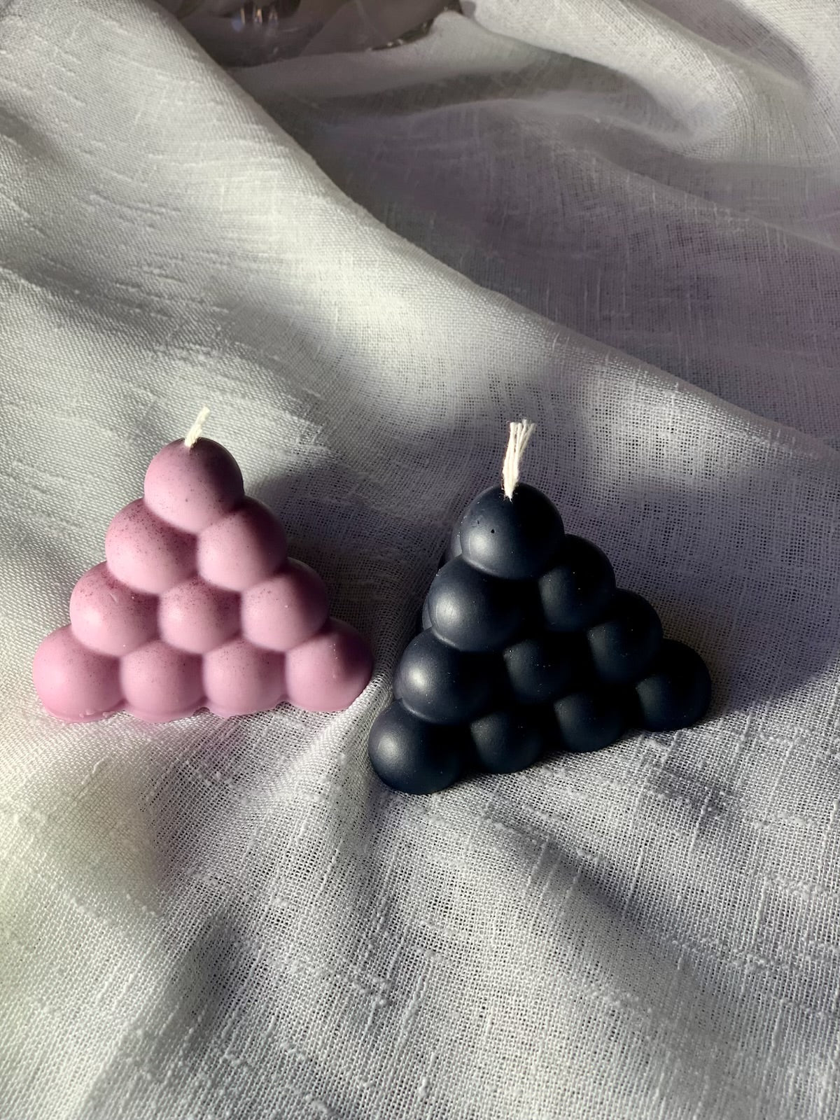 Triangle Bubble Candle