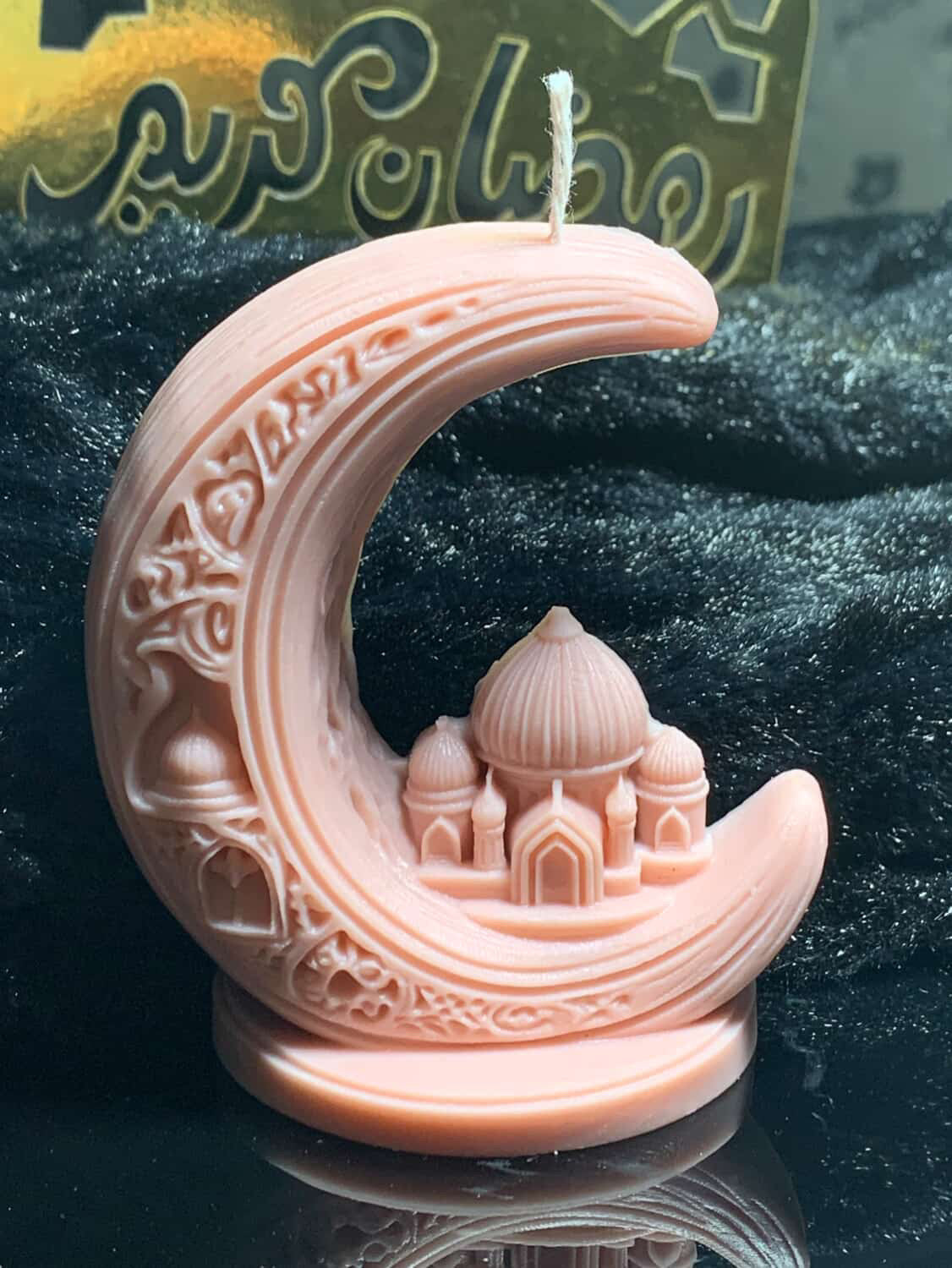 Ramadan Moon Candle