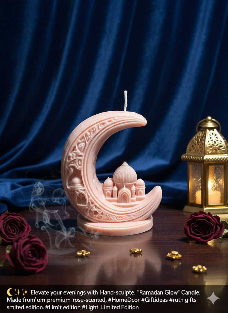 Ramadan Moon Candle